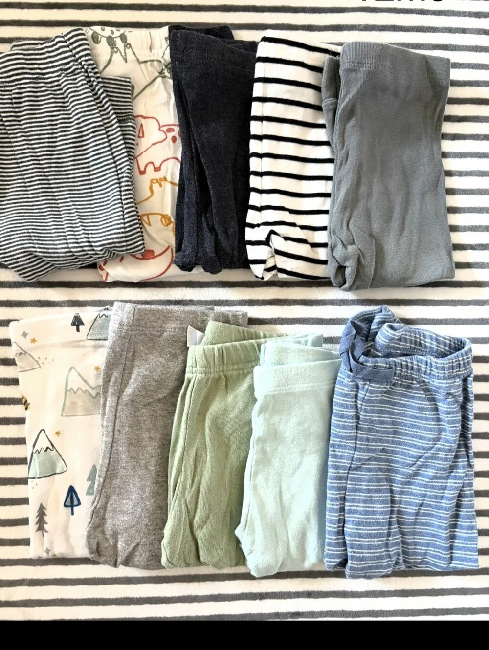 Mostly Carter's Short & Long Sleeve Bodysuits, Pants + Bundle